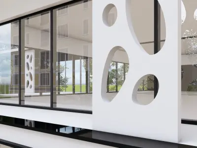 MODERN VILLA 3D model