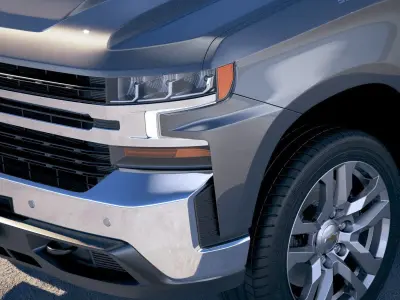 Chevrolet SIlverado 1500 LT CG 2019 3D model