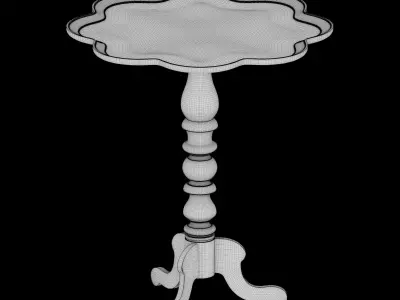 Tripod table 3D model