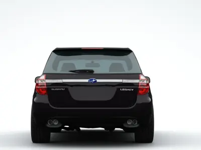 Subaru Legacy Station Wagon 2006 3D model