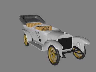 Old car 3D model