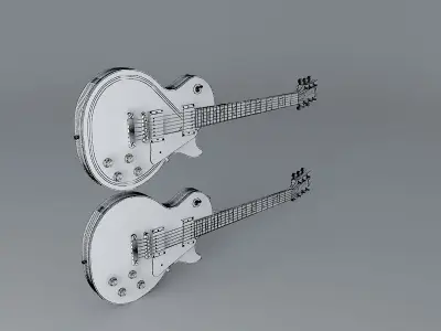 Gibson Les Paul Standard guitar Free 3D model