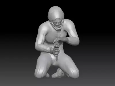 FORMULA ONE PIT STOP 8 3D print model