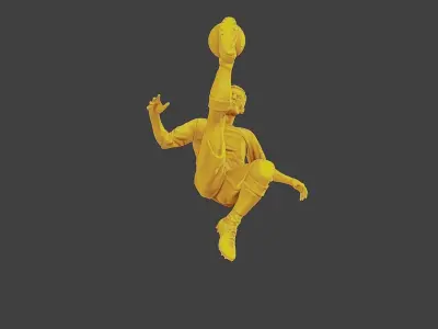 Soccer Player SP 010 3D print model