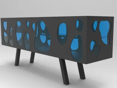 Aquario Cabinet 3D model