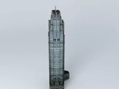 Oriental International Financial Plaza  Free 3D model
