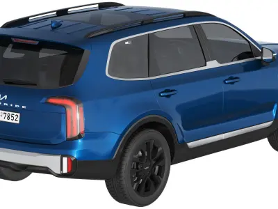 Kia Telluride 2023 3D model