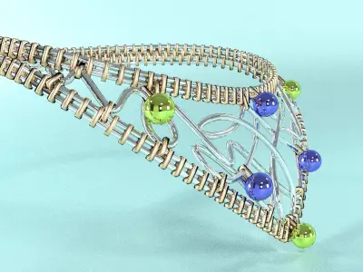 accessory for neck 3D model