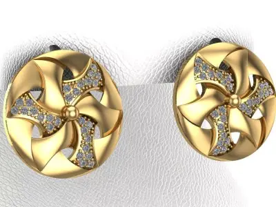 round earing  3D print model