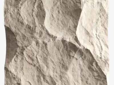 365-RockPanel stone wall 3D model
