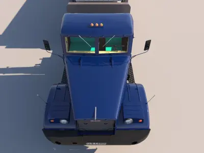 KrAZ 258 B1 3D model