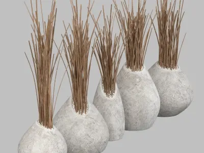 Branch slice vase n5 3D model