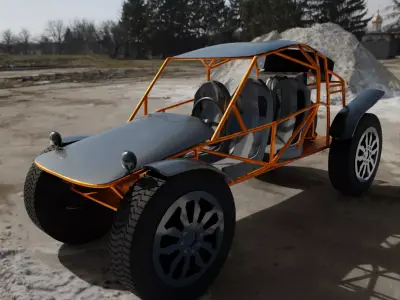 Dune Buggy 3D model