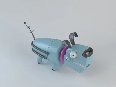 Robo Dog 3D model