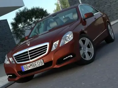 Mercedes-Benz E-Class 2009 3D model