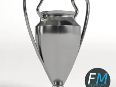 Sport trophy cup 3D model purchase