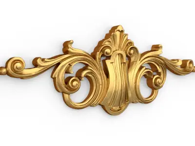 Classic decor ornament 16 3D print model