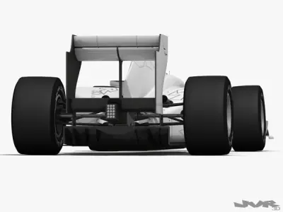 Generic F1 2012 Race Car 3D model