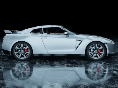 Nissan Skyline GT-R R35 3D model