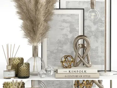 Decorative set 10 3D model