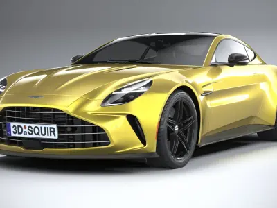 Aston Martin Vantage 2025 3D model