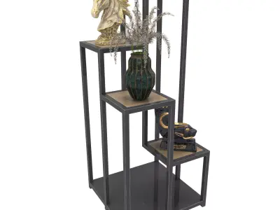 Shelf Decor 3D model