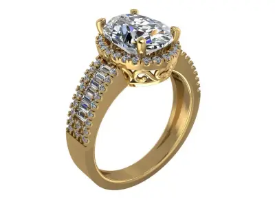Golden Ring 3D model