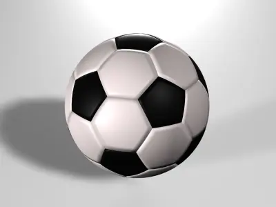 Soccer ball 3D model 28