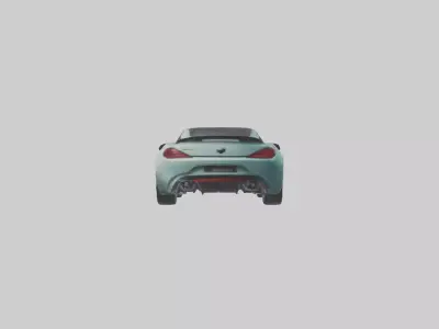 Limited Edition Sports Coupe model Low-poly 3D model