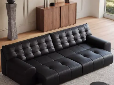 Parisian interior scene 3D model