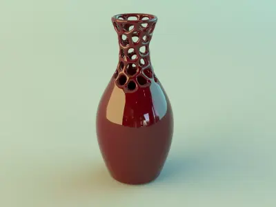 Voronoi vase  Free 3D print model