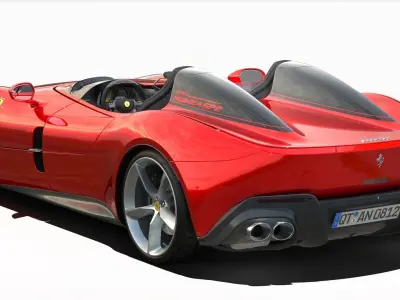 Ferrari SP2 Monza 3D print model