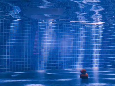 Swimming Pool Rendering Free 3D model