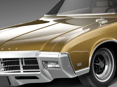 Buick Riviera 1969 3D model