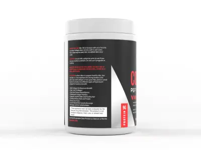 Protein Powder 3D model