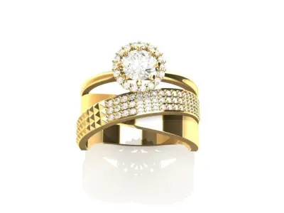 love Ring 3D print model