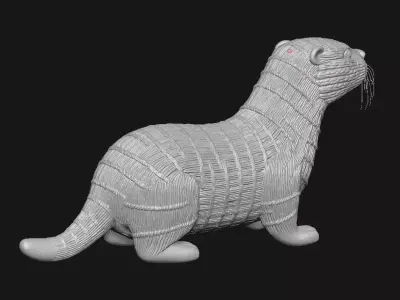 Lutra 3D print model