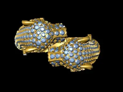 panther ladies ring  3D print model