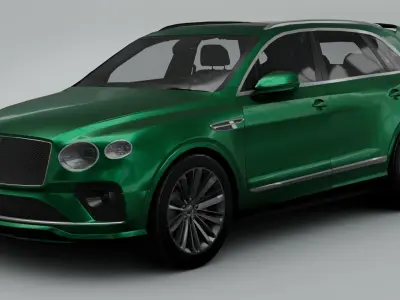 Bentley Bentayga Speed 20222 3D model