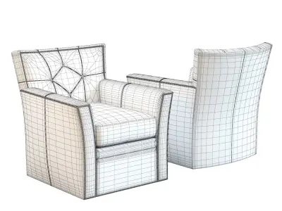 Hooker Furniture - Conner Armchair 3D model
