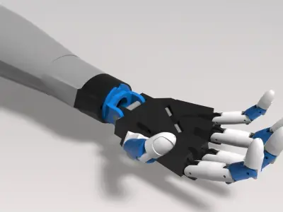 Robotic hand  3D model