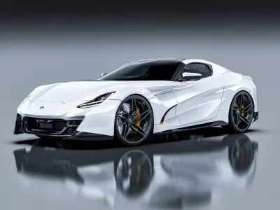 arox concept car sport 3D model