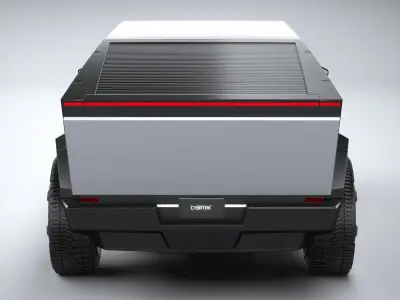 Tesla Cybertruck 2025 3D model
