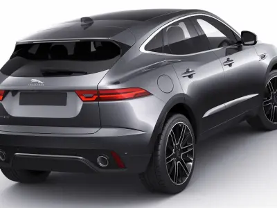 Jaguar E-pace 2021 3D model