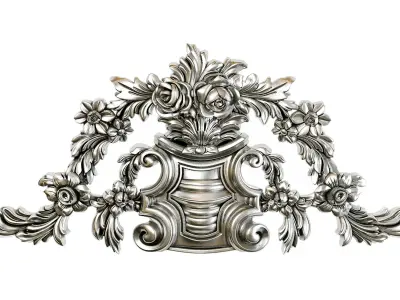 Classic carved 177 3D model