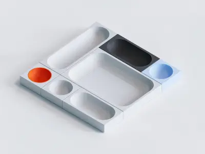 Bauhaus Tray 3D print model