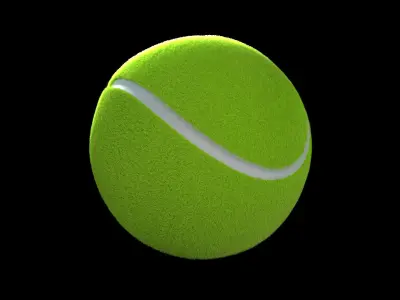 tennisball tennis ball 3D model