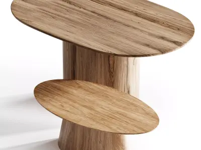 Coffee table Laurie 3D model