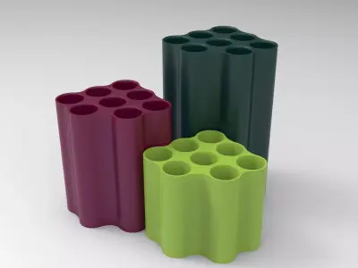 Nuage Vase 3D model