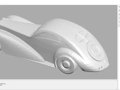 Car - TruffadeZ-Type 3D print model